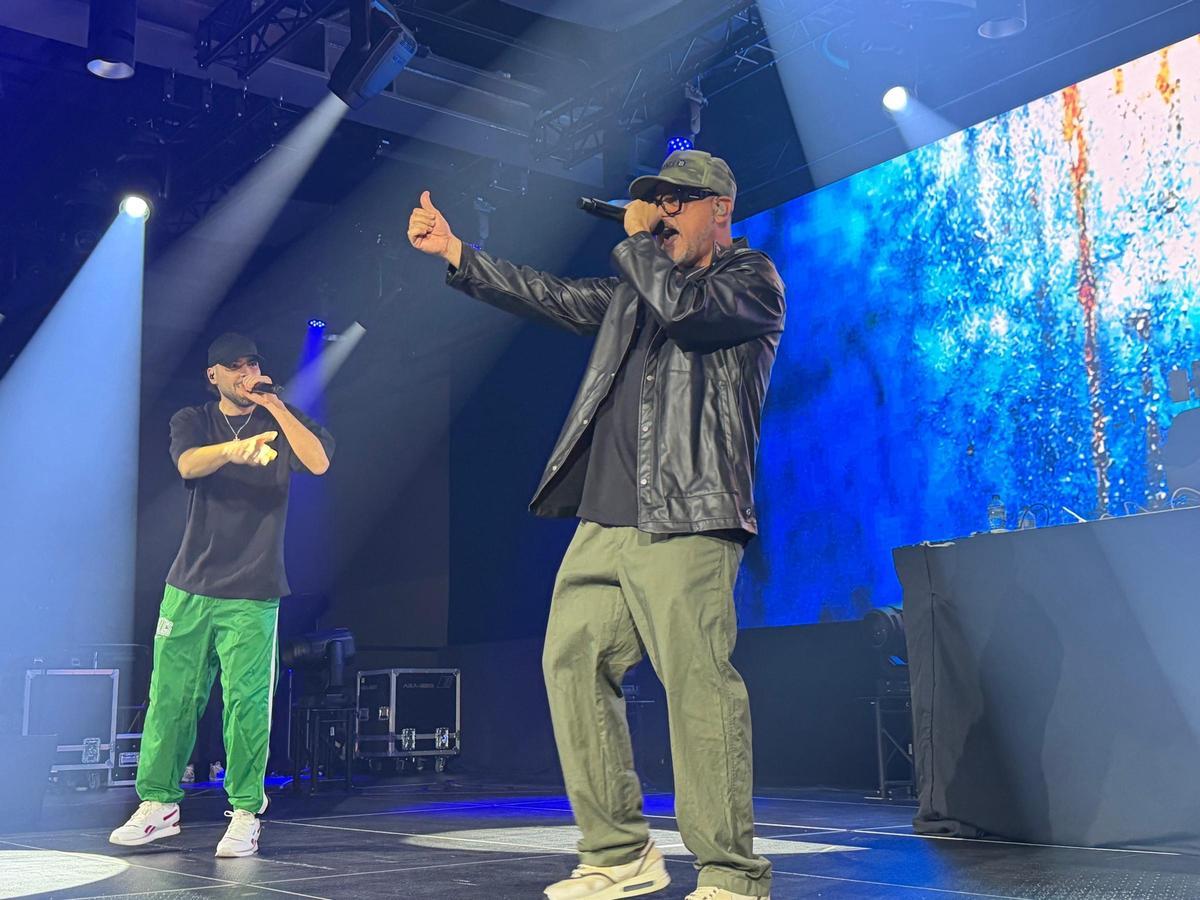 Nach, en el Roig Arena.