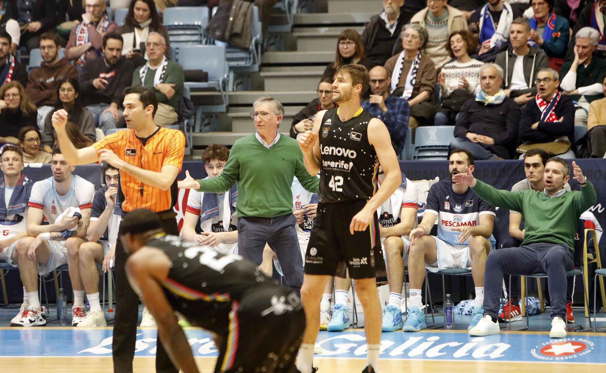 Las imágenes del partido Monbus Obradoiro vs Lenovo Tenerife