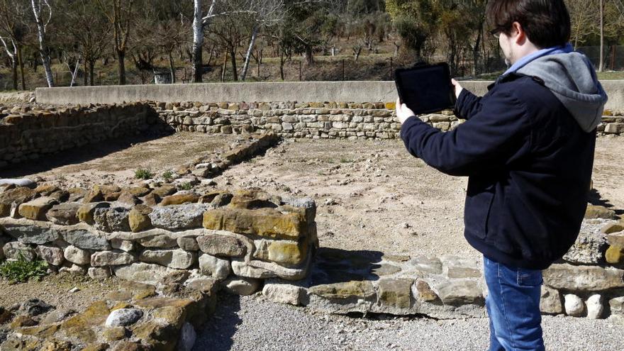 El dissenyador de la tecnologia 3D al jaciment de Vilauba de Camós