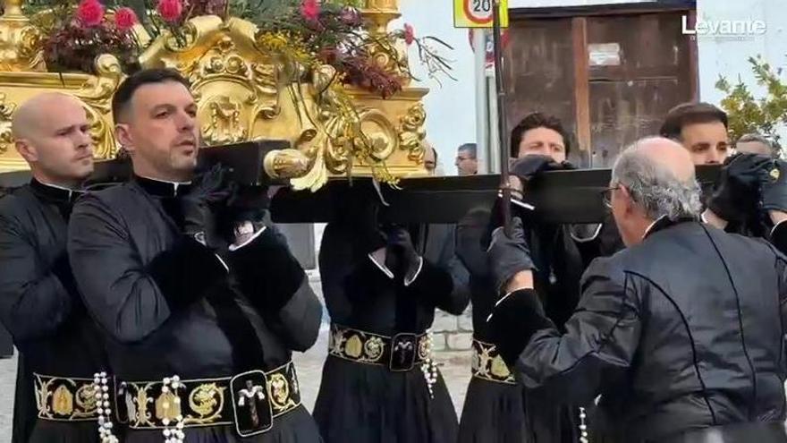 Semana Santa en Sagunt: Así fue el desfile procesional antes de la imposición de medallas
