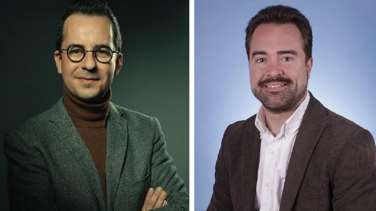 El nuevo director de la Orquesta de Córdoba, Salvador Vázquez (izda.) y el nuevo gerente, Roberto Pálmer.