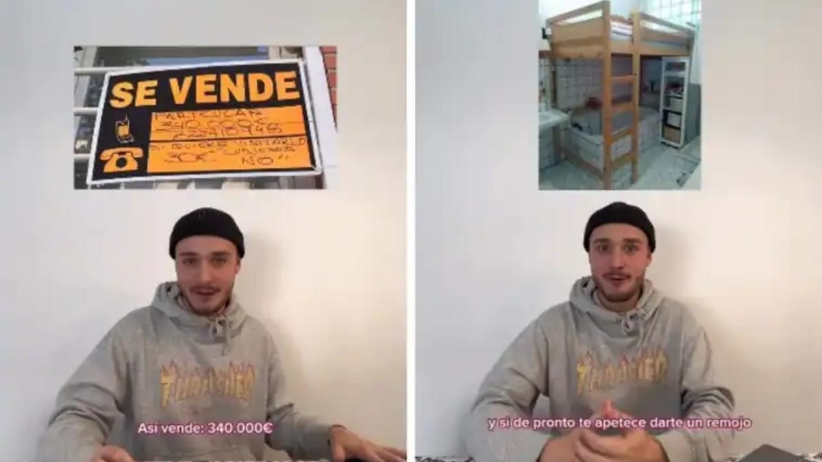 Un influencer comparte con sus seguidores los pisos para alquilar en Madrid