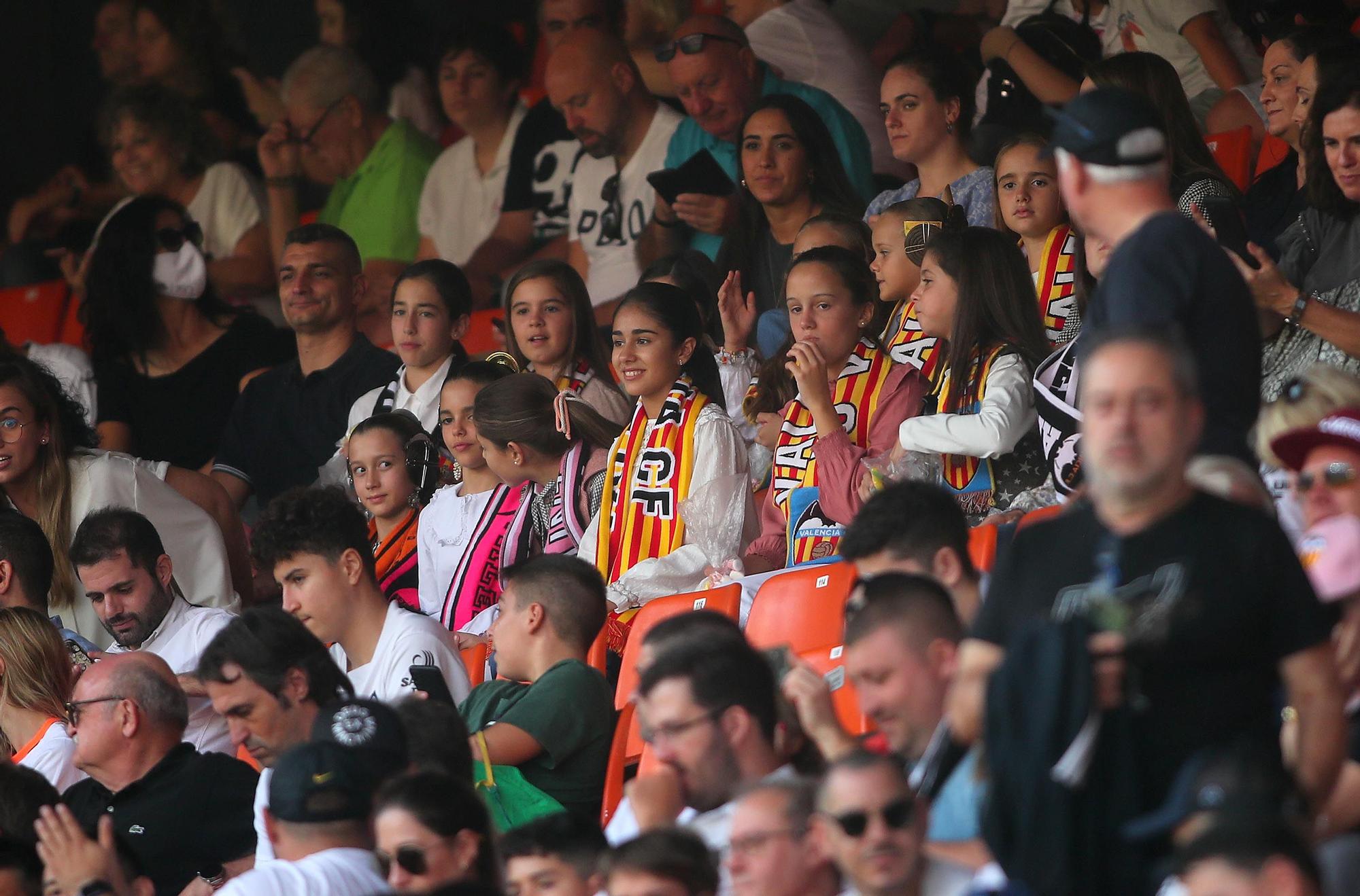 El empate entre el Valencia CF y el Elche en Mestalla, foto a foto