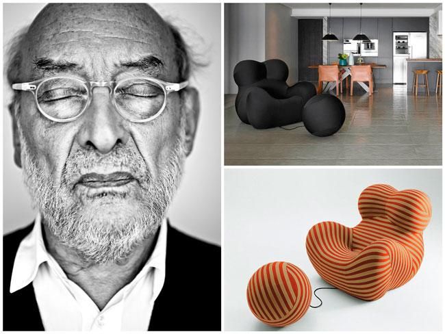 Gaetano Pesce, diseñador de la butaca 'Big Mama'