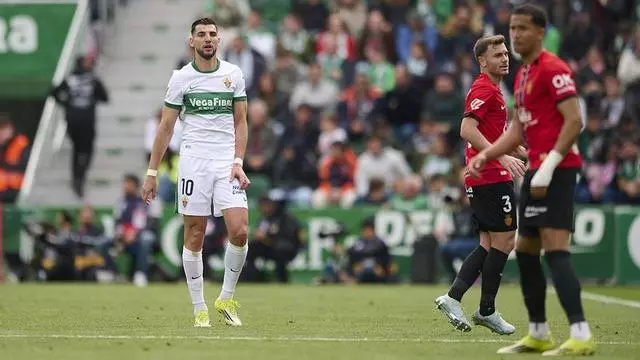 Elche CF - RCD Mallorca : El gol de Rafa Mir