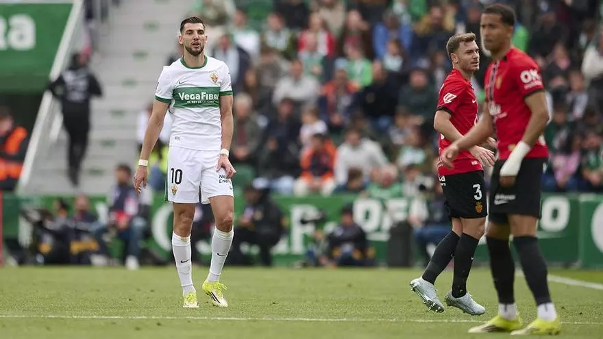 Elche CF - RCD Mallorca : El gol de Rafa Mir