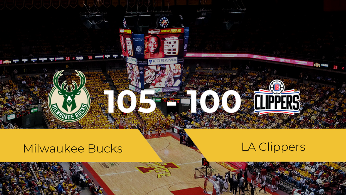 Triunfo de Milwaukee Bucks ante LA Clippers por 105-100