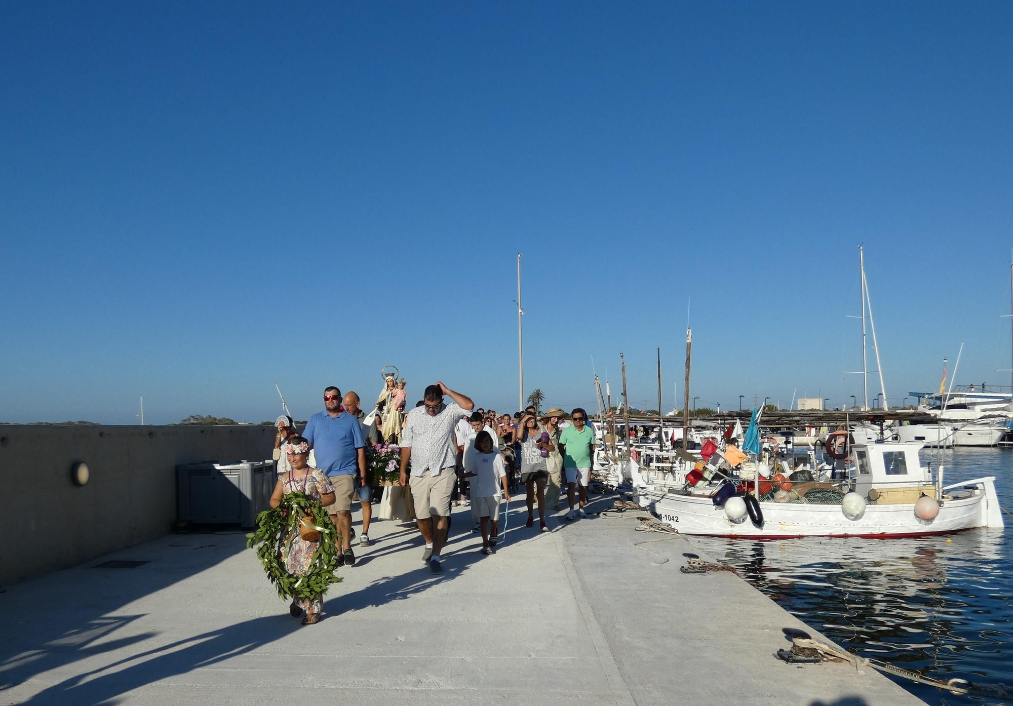 Todas las imágenes del Día del Carmen en Formentera