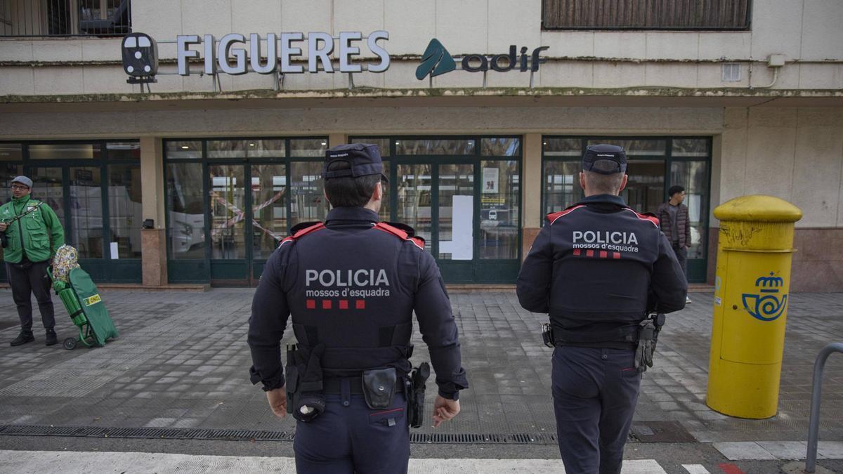 Agents de Seguretat Ciutadana dels Mossos d'Esquadra, en una foto d'arxiu.