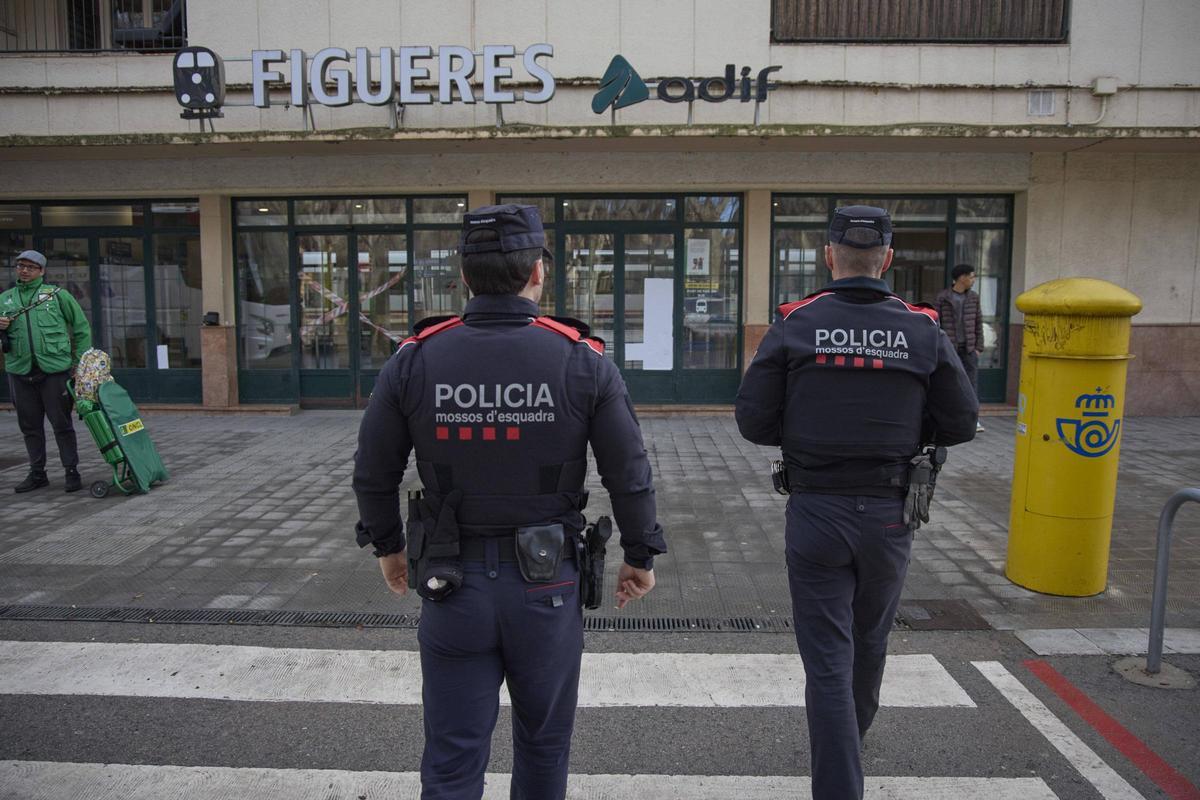 Agents de Seguretat Ciutadana dels Mossos d'Esquadra, en una foto d'arxiu.