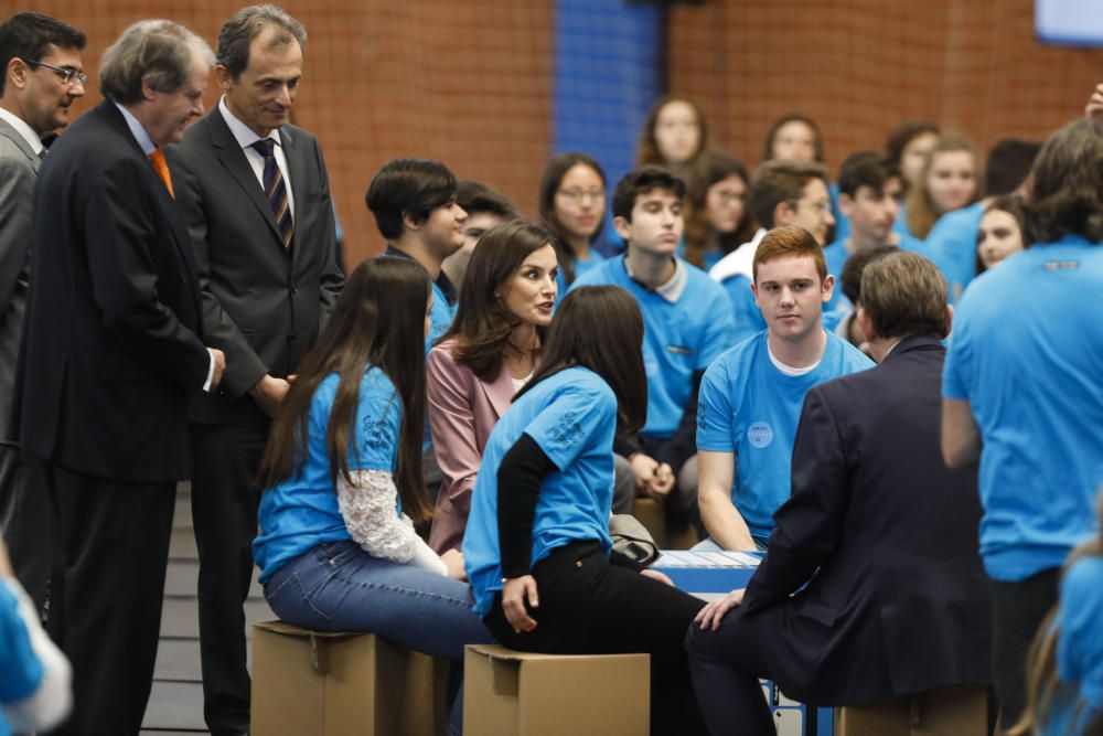 La reina Letizia asiste a los Premios de la Fundación Princesa de Girona de Investigación Científica en la UPV