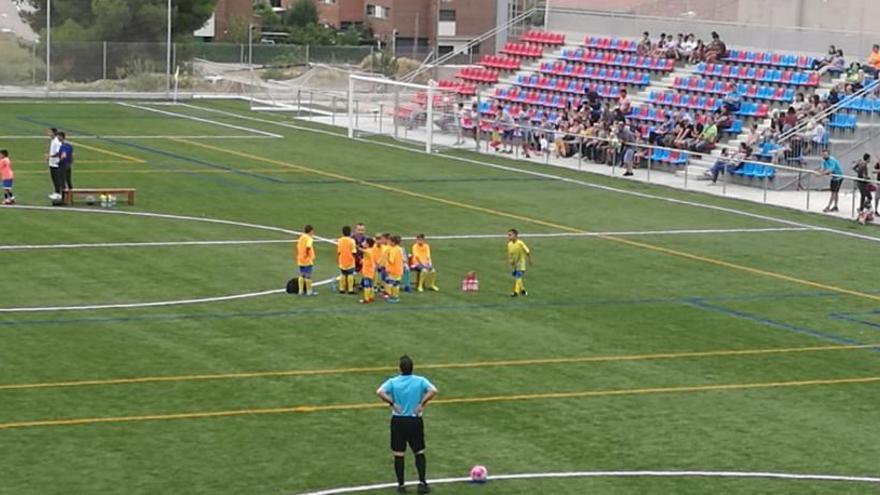 El  camp de futbol ja ha acollit els primers partits