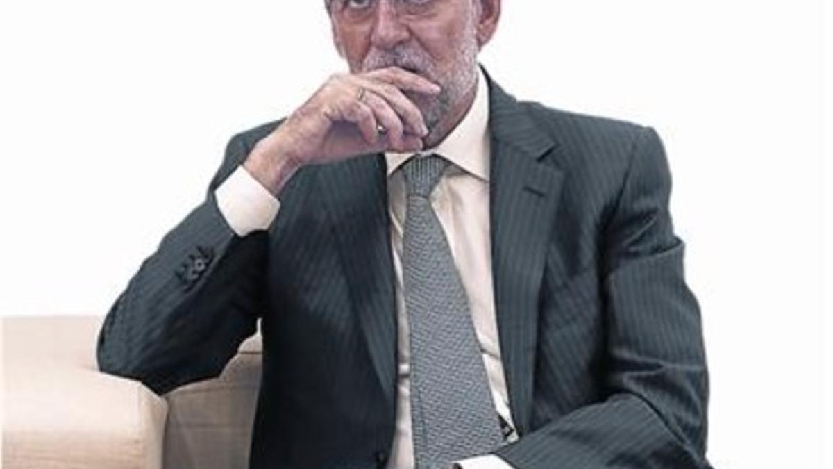 El presidente del Gobierno,Mariano Rajoy.