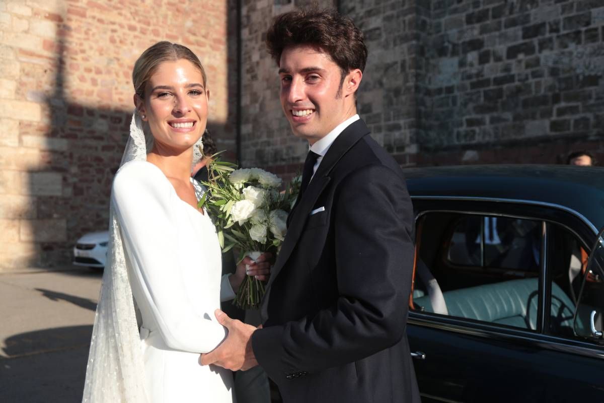 Los tres vestidos de novia de Teresa Andrés Gonzalvo el día de su boda -  Woman