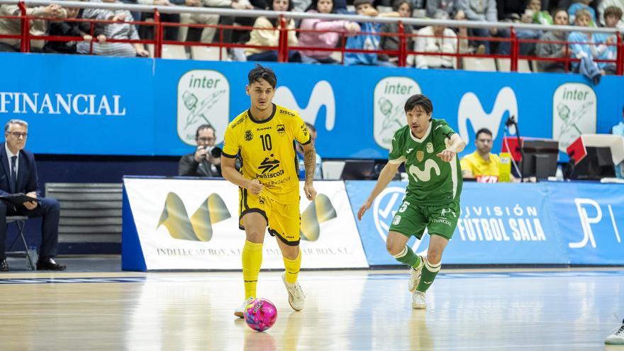 El Servigroup Peñíscola roza un triunfo de oro ante el Movistar Inter (3-3)