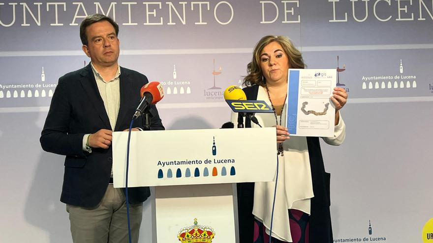 El Ayuntamiento de Lucena denuncia que la obra de la captación de agua de Zambra carece de proyecto técnico