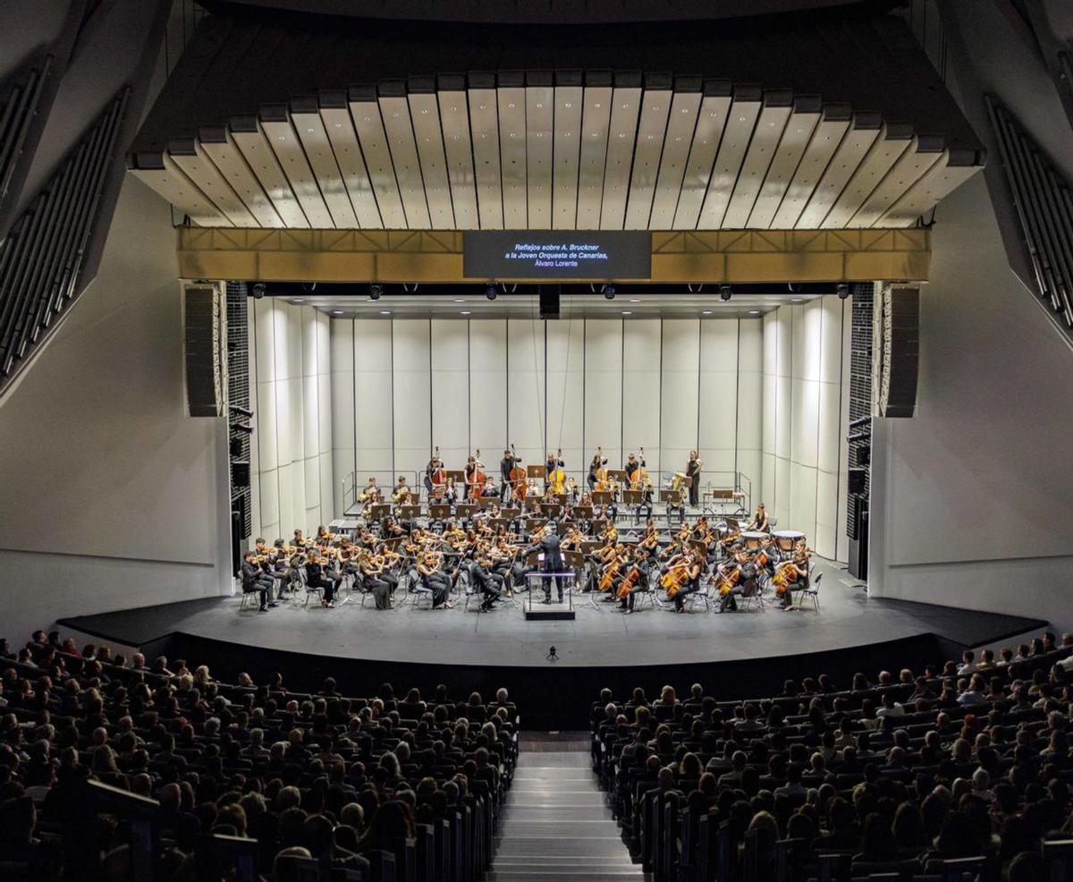 El concierto de la Big Band de Canarias en Garachico.  | EL DÍA