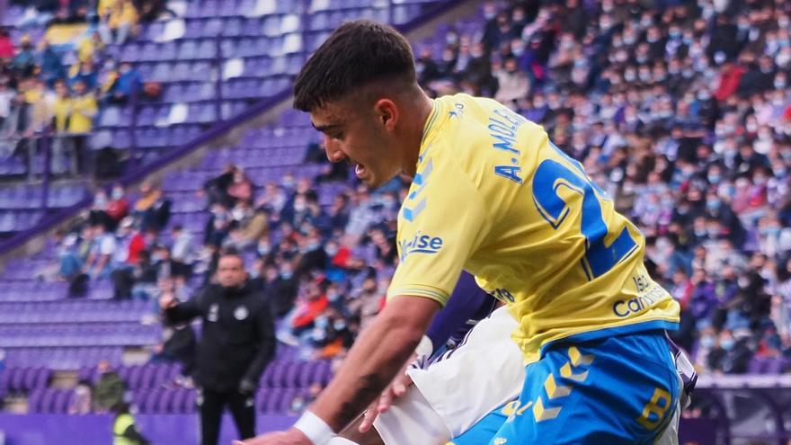 Jonathan Viera vuelve a perder a su mejor socio en la UD Las Palmas: Alberto Moleiro