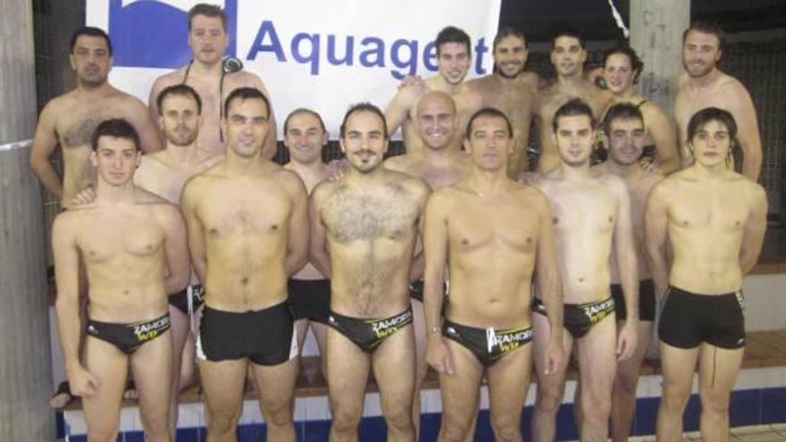 Componentes del Club Waterpolo Zamora Aquagest.