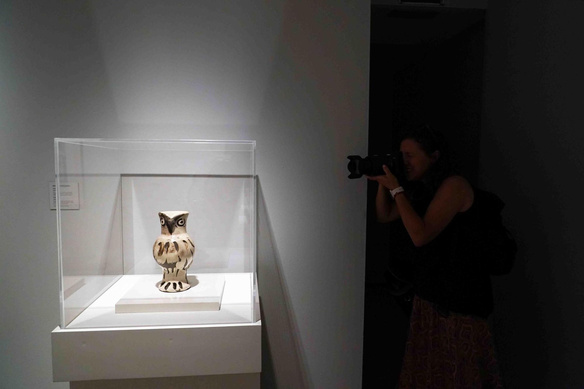La exposición titulada 'Picasso: imágenes cerámicas', ya visitable en la Casa Natal de Picasso.