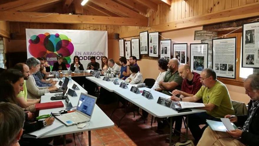 Podemos exige a Sánchez que paralice el recrecimiento de Yesa