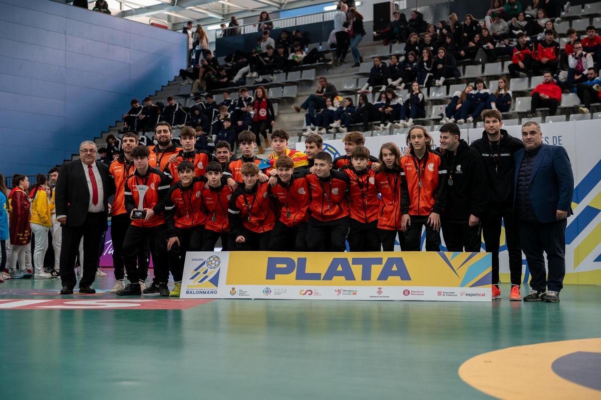 La selección Infantil masculina, dirigida por Jordi Corbí y David Font, logró al igual que el año pasado meterse en la final del Campeonato de España. Al final se colgó la medalla de plata.