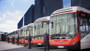 Presentación de autobuses de TMB