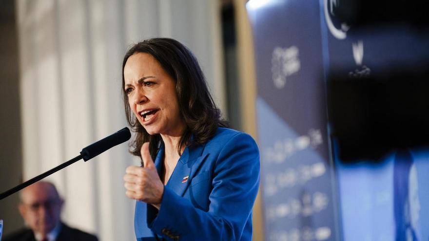 María Corina Machado espera 