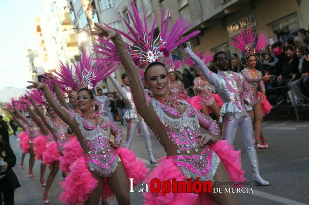 Primer gran desfile del Carnaval de Águilas 2019