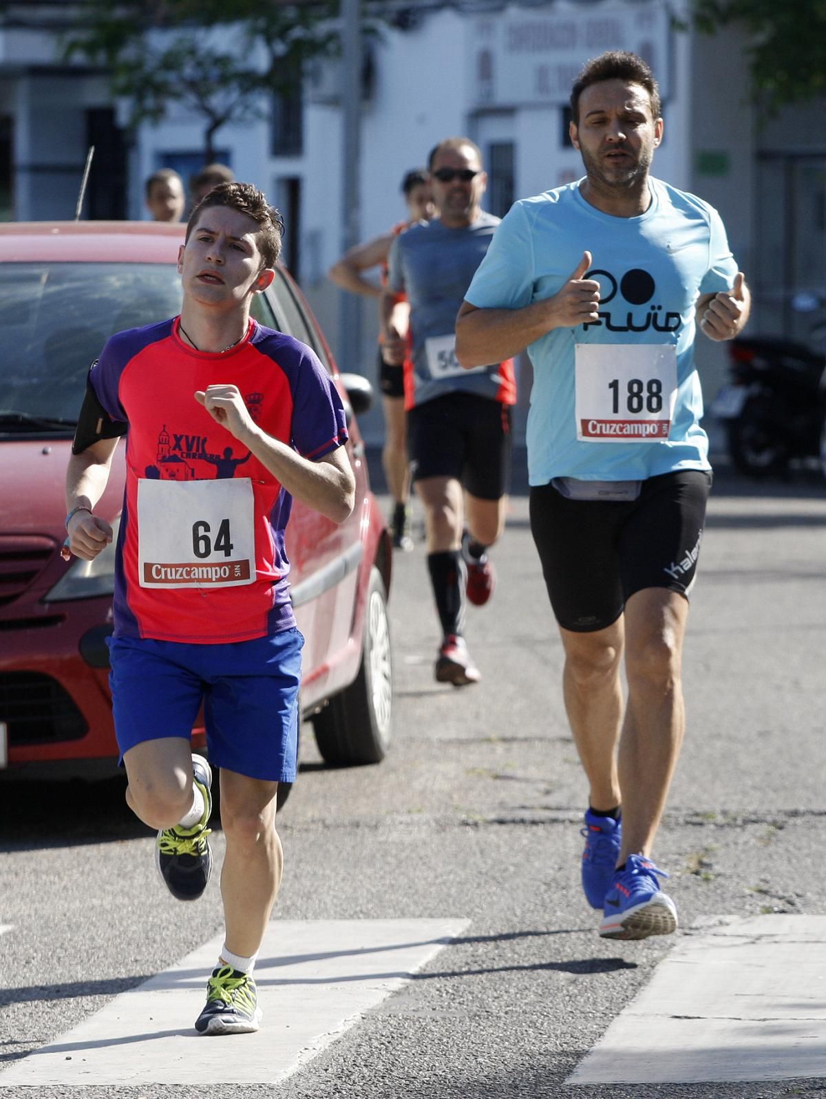 Miguel Espinosa y Marta Polo ganan la carrera popular de Los Califas