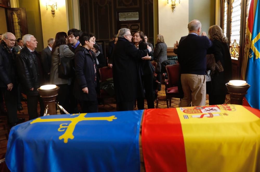 Muere Vicente Álvarez Areces: Capilla ardiente en la Junta del Principado