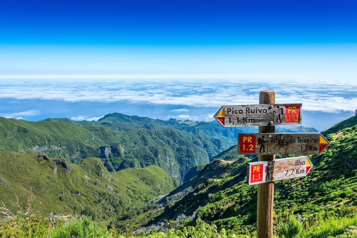 Cumbres de Madeira, Pico Ruivo, Achada do Teixeira