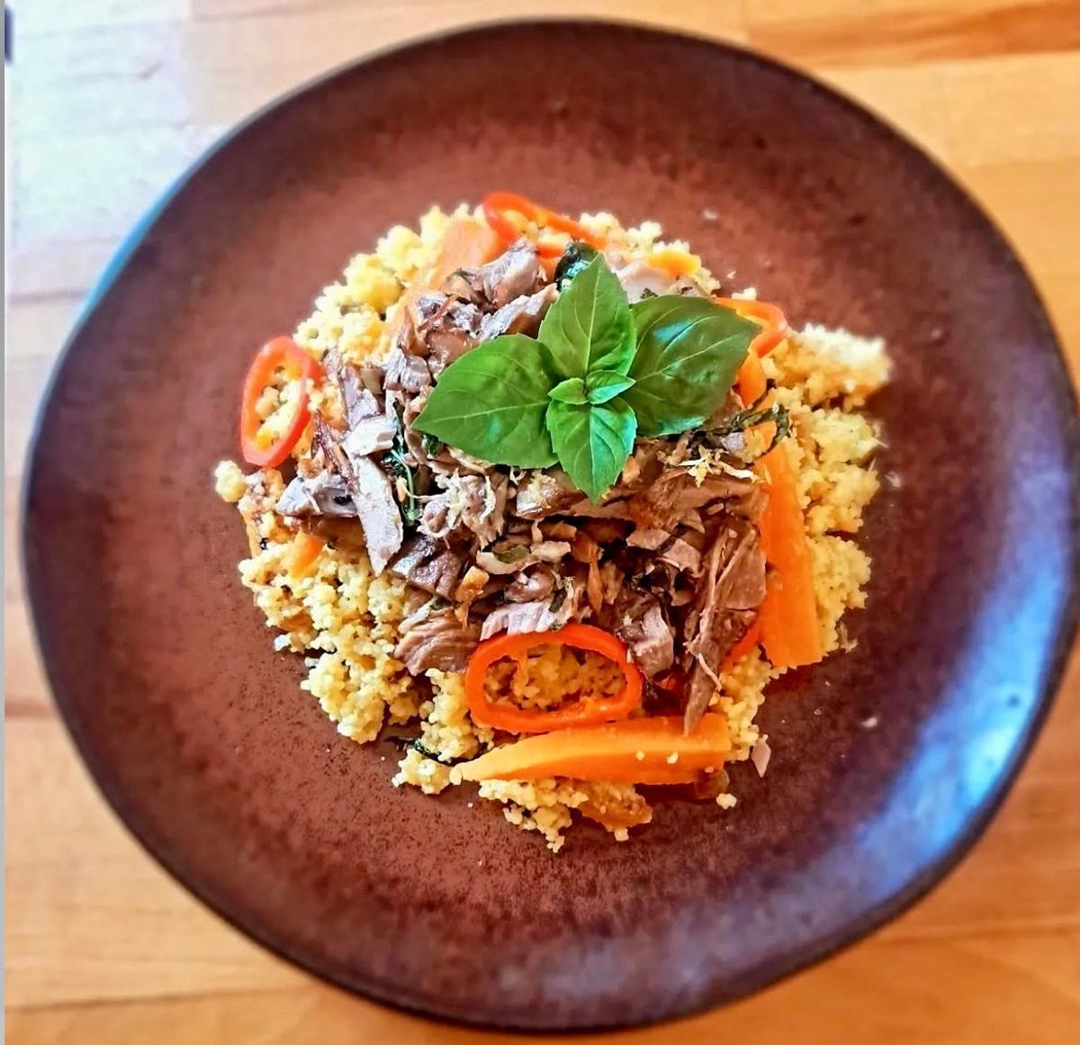 Cous Cous de cordero al estilo Marroquí