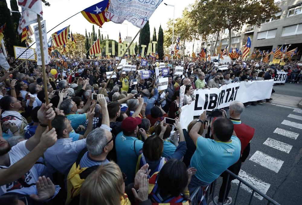 El independentismo se manifiesta en Barcelona