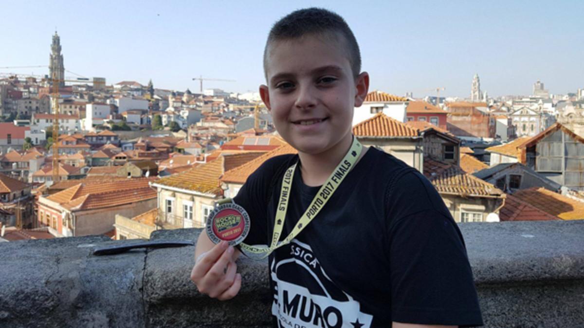 Aarón Chaves, de Gavà, subcampió d’Europa de hip hop.