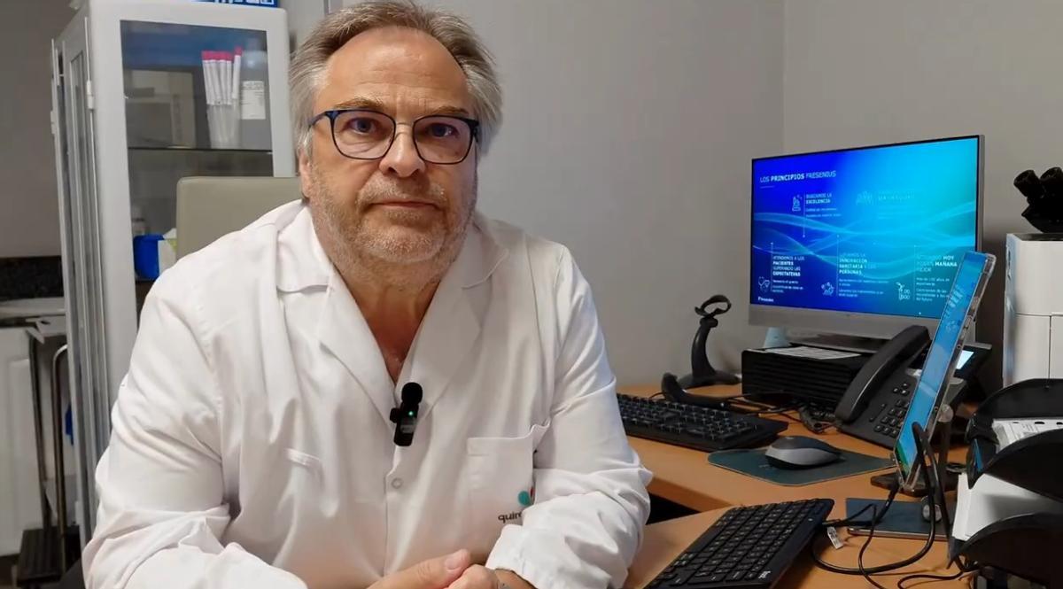 El doctor Mariusz Niewiadomski, ginecólogo del Hospital Quirónsalud Costa Adeje y experto en cirugía mínimamente invasiva