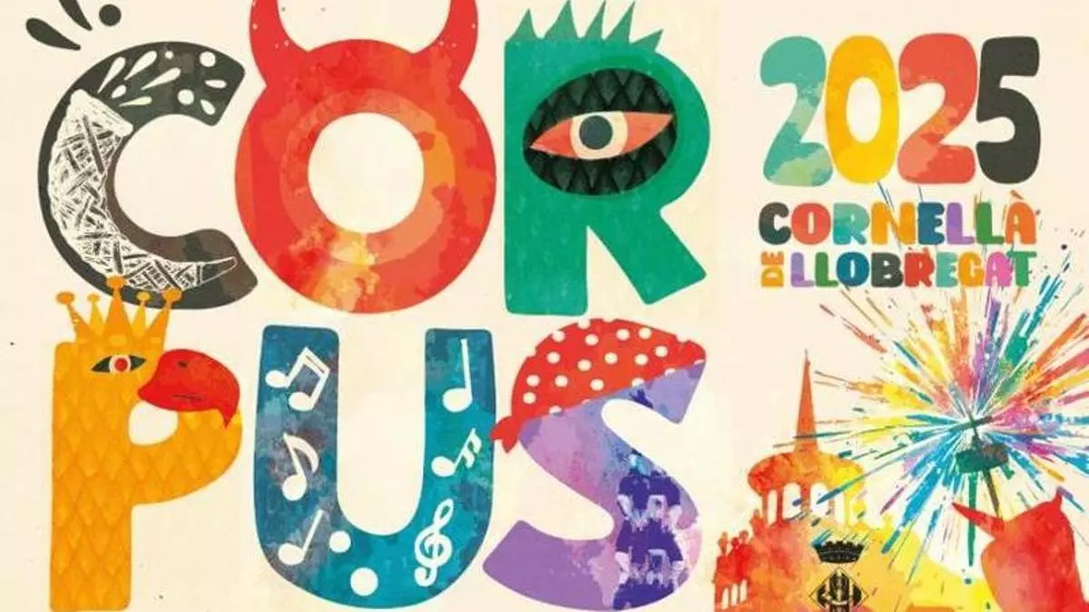 Fiesta Mayor del Corpus de Cornellà 2025: Miki Núñez y Maldita Nerea encabezan los conciertos de este año