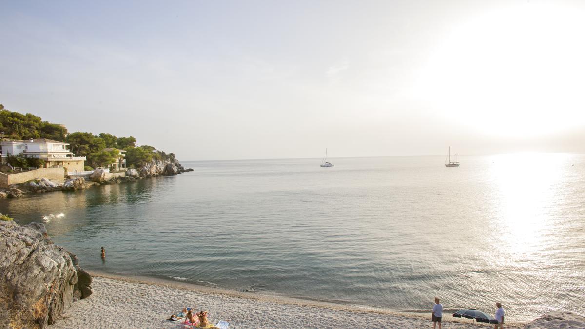 Playa de La Herradura, el Almuñécar (Granada)