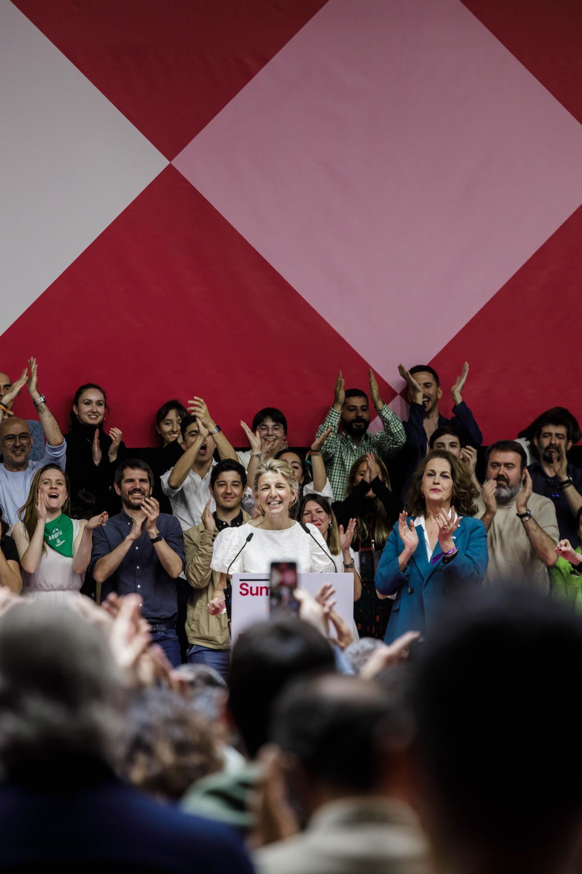 Yolanda Díaz lanza su candidatura con la plataforma Sumar