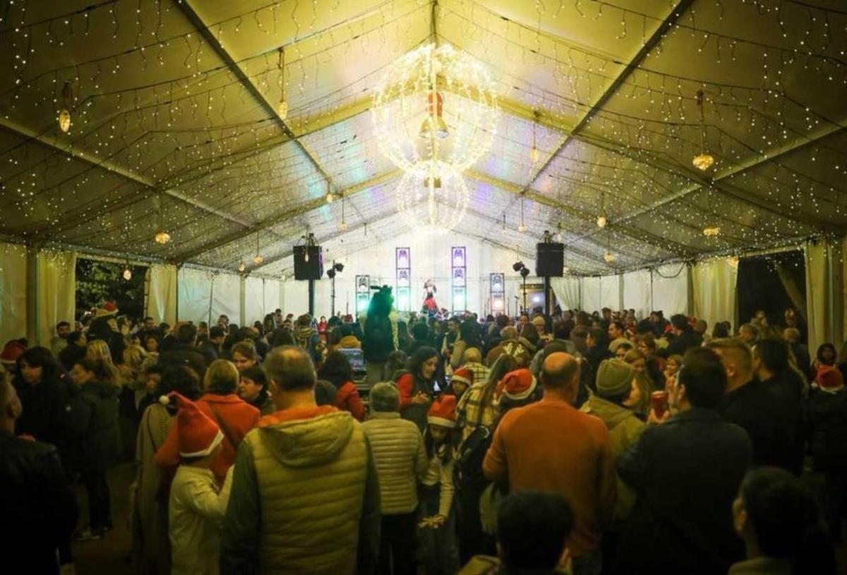 Imagen de archivo de una celebración navideña en Sant Joan. | AYUNTAMIENTO DE SANT JOAN