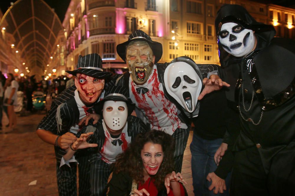 Celebración de Halloween en el Centro de Málaga