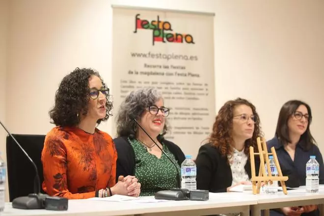 Las mejores imágenes de la presentación del libro Festa Plena de Almudena Sánchez