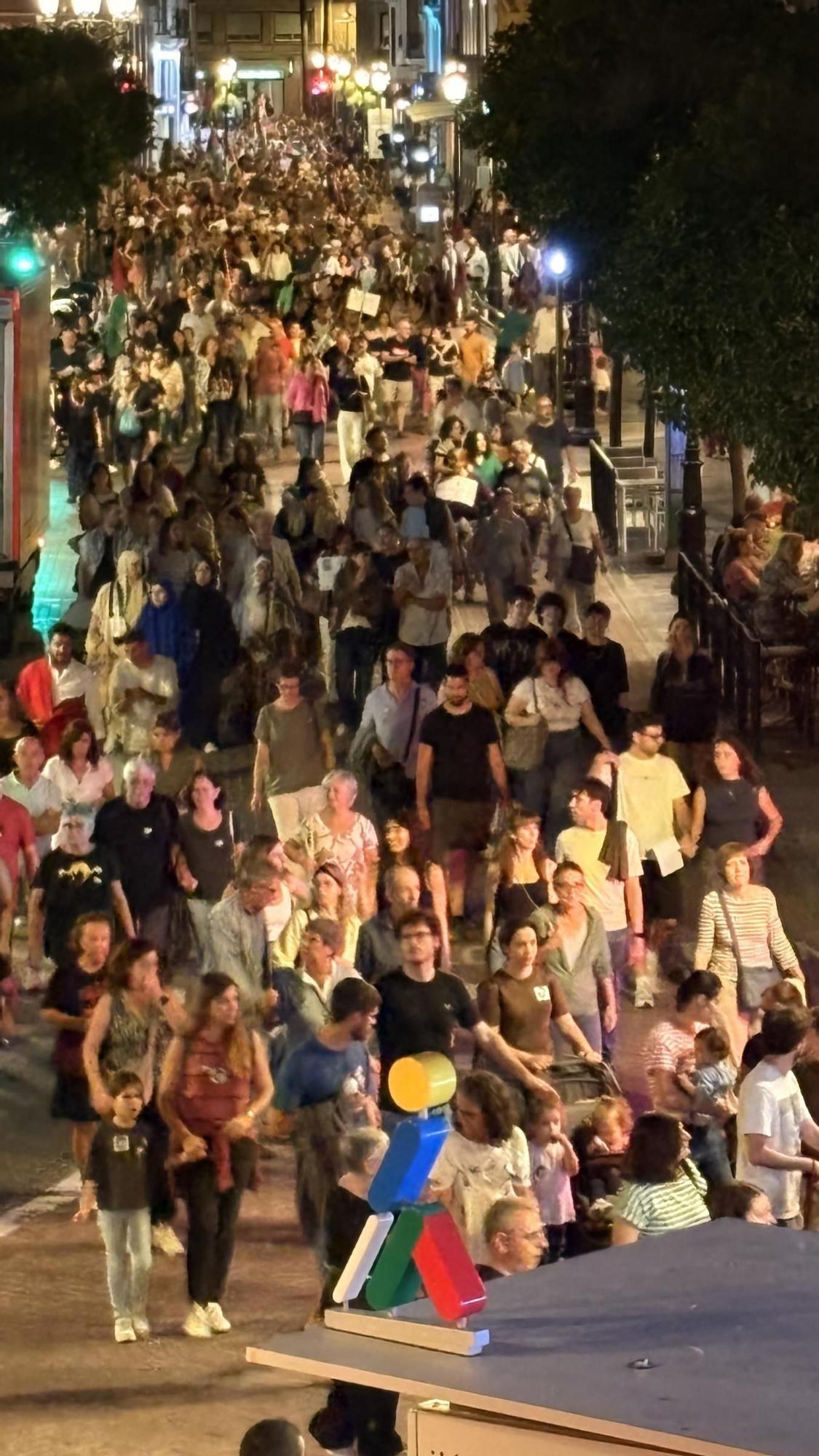 Galería de imágenes: Castellón sale a la calle en defensa de Palestina