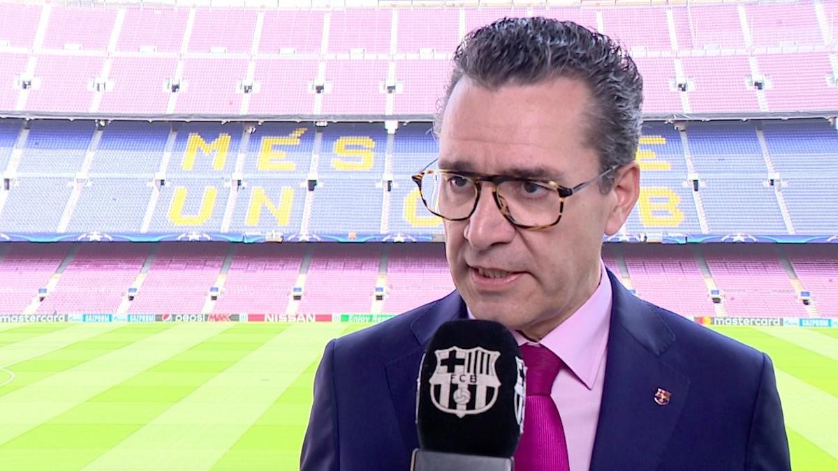 Josep Vives, el portavoz del Barça.