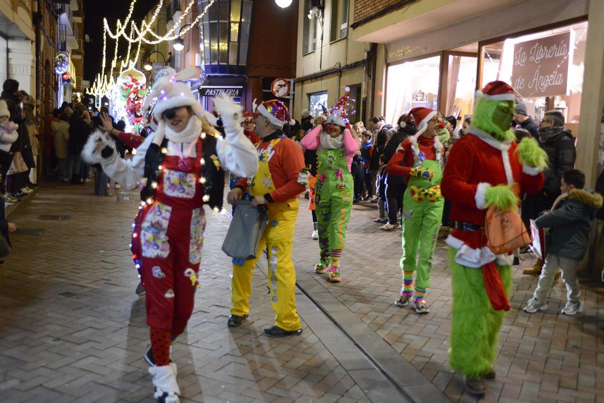 GALERÍA | Papá Noel anticipa su visita a Benavente
