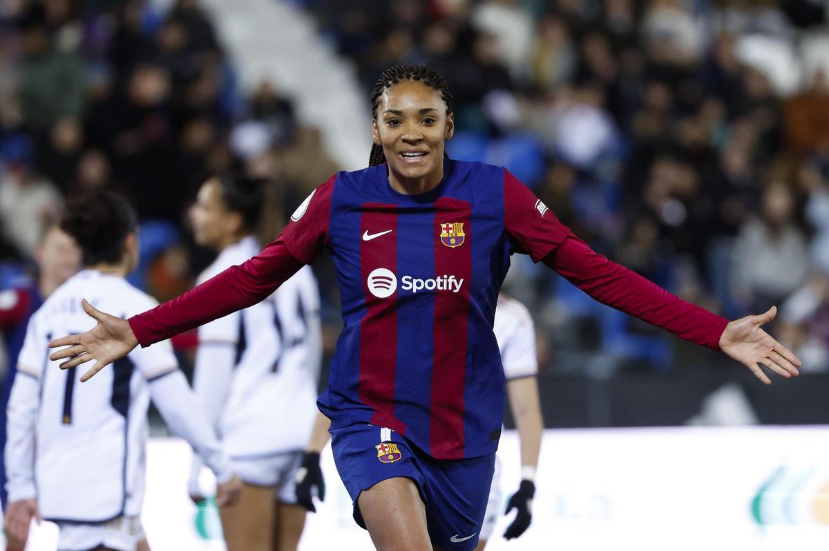 Supercopa de España Femenina. Semifinal FC Barcelona - Real Madrid, en imágenes