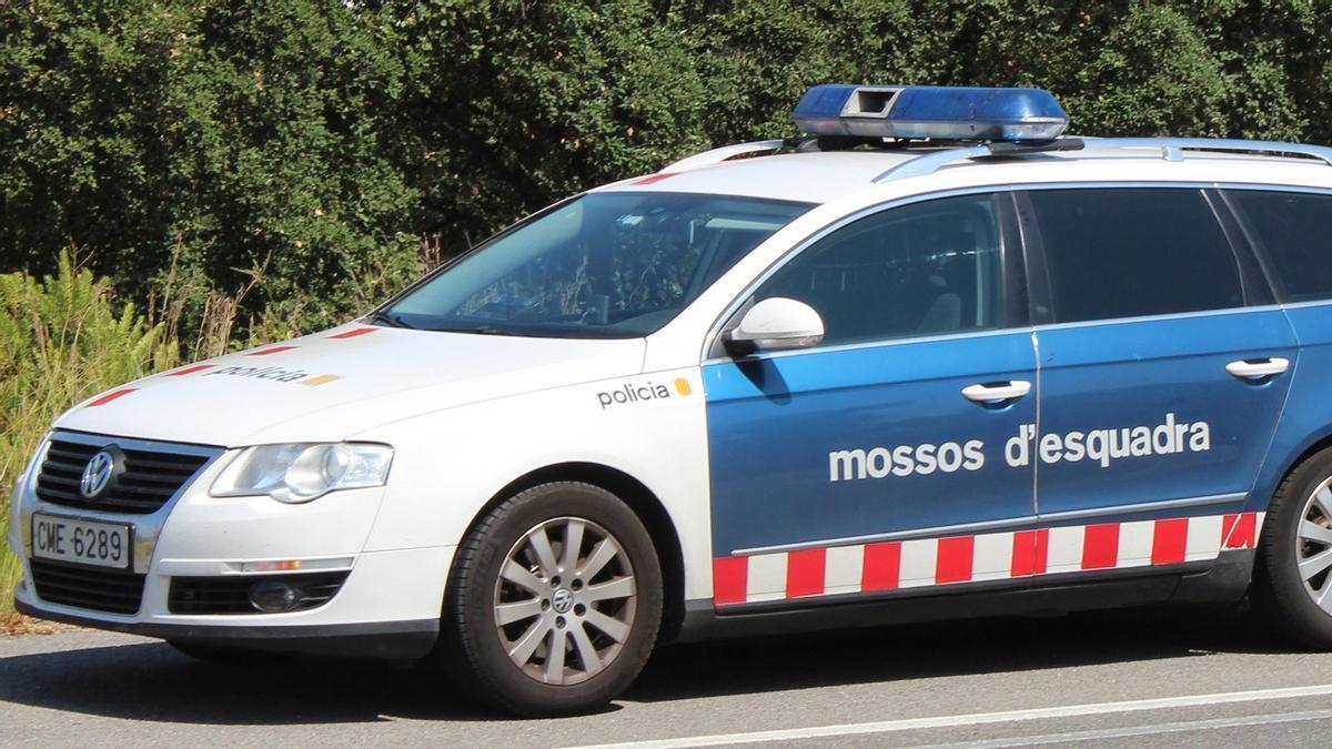 Un coche de los Mossos d&#039;Esquadra.