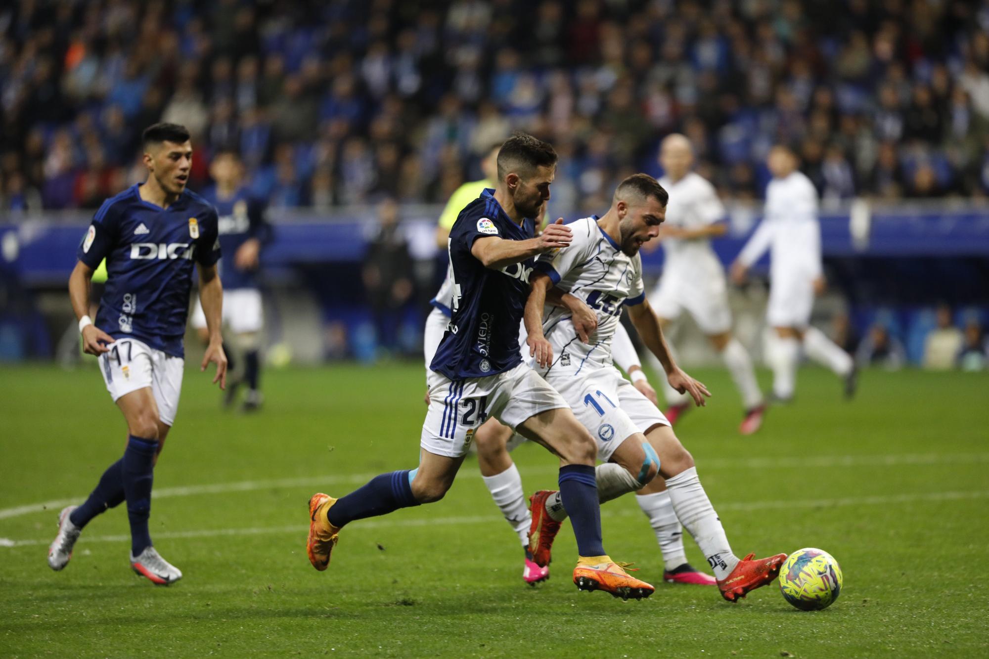 En imágenes: Así fue el Real Oviedo-Alavés disputado en el Tartiere