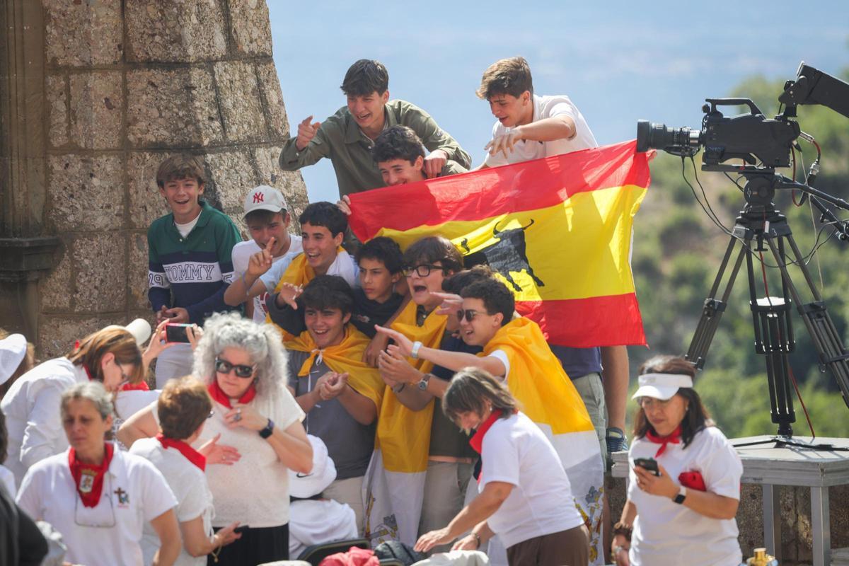 El Papa León XIV visita Montserrat