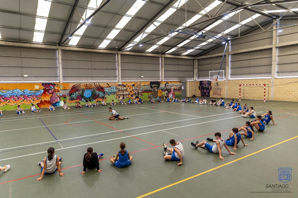 Uno de los entrenamientos.